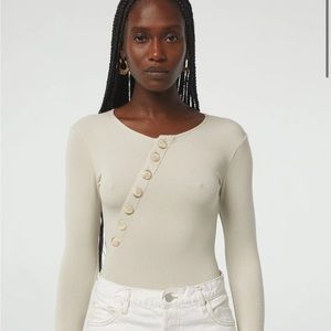The line by K Evelyn bodysuit cement